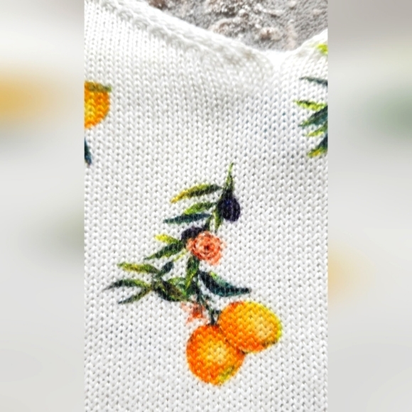 🍋  Lemon knitted Top - Picture 2 of 3